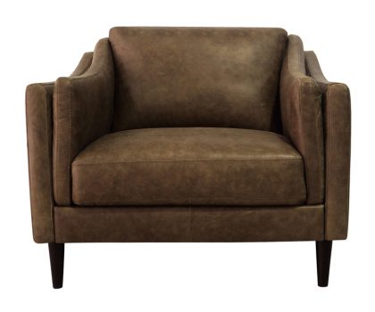 (image for) Luke Leather Furniture - Chairs - AVA in 3511 Bomber Tan